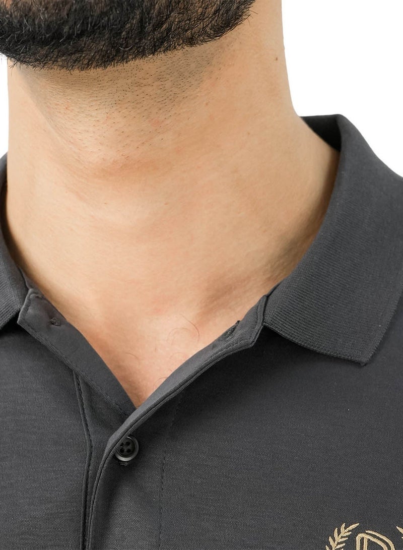 GIORDANO Men's Slim Fit Liquid Touch Polo - Image 4