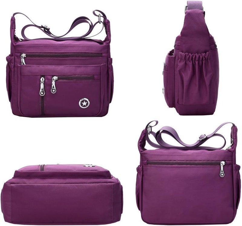 Fabuxry Purses and Shoulder Handbags for Women Crossbody Bag Messenger Bags - Image 3