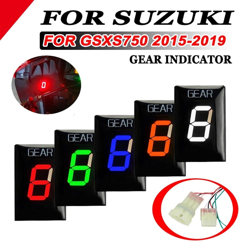 Wivplex GSXS750 Gear Indicator Red Bracket - Image 5