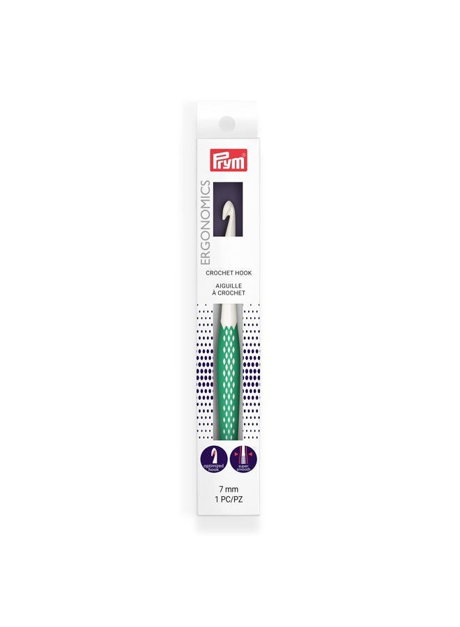 PRYM , US (7mm) Crochet Hook, Green - Image 1