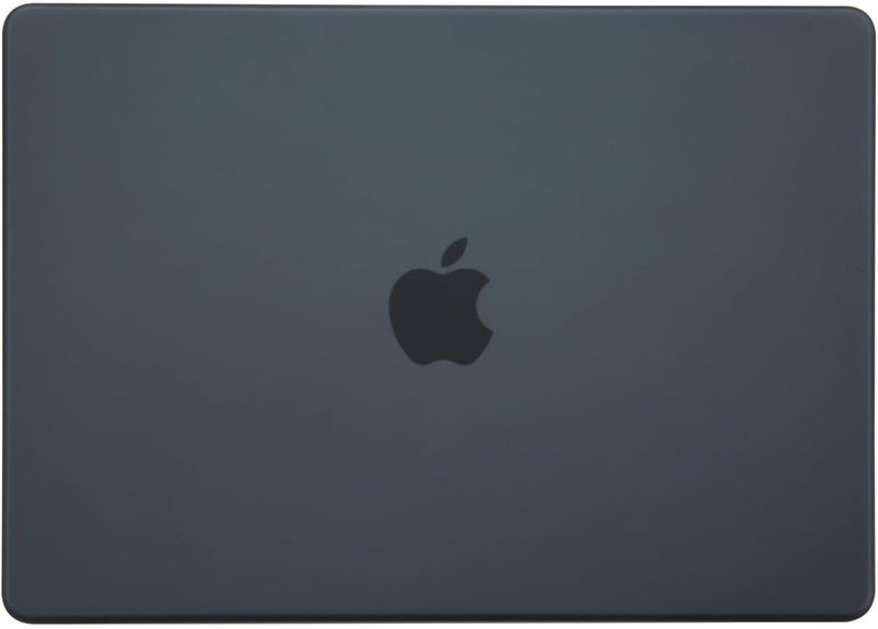 سيفن لاين متوافق مع حافظة MacBook Air 15 بوصة 2023 لـ Mac Air 15.3 بوصة شريحة M2 موديل A2941 حافظة صلبة واقية للكمبيوتر المح��ول مع غطاء لوحة مفاتيح عربي (تخطيط الإمارات)، أسود غير لامع - Image 3