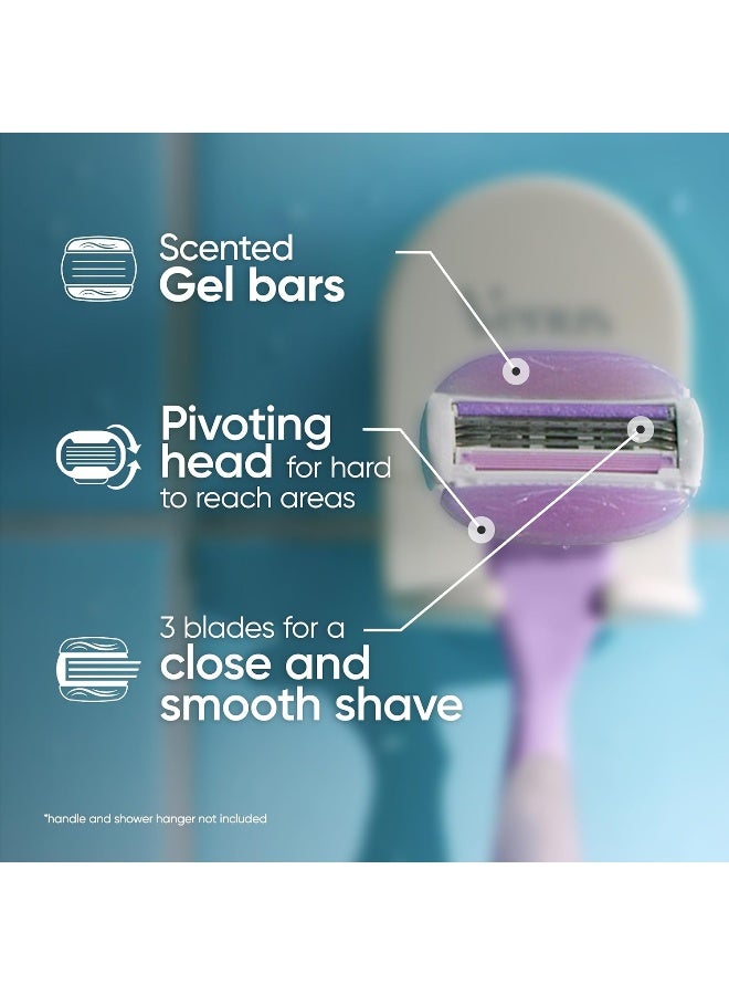 Gillette شفرات حلاقة جيلت فينوس كومفورت غلايد بريز للنساء، 4 قطع - Image 5