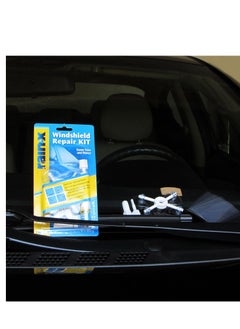 Rain-X Rain-X 600001 Windshield Repair Kit - Quick And Easy Durable Resin Based Kit for Chips and Cracks, Good For Round Damage Below 1" In Diameter And Cracks Smaller Than 12" In Length, BLUE,YELLOW  - Image 3
