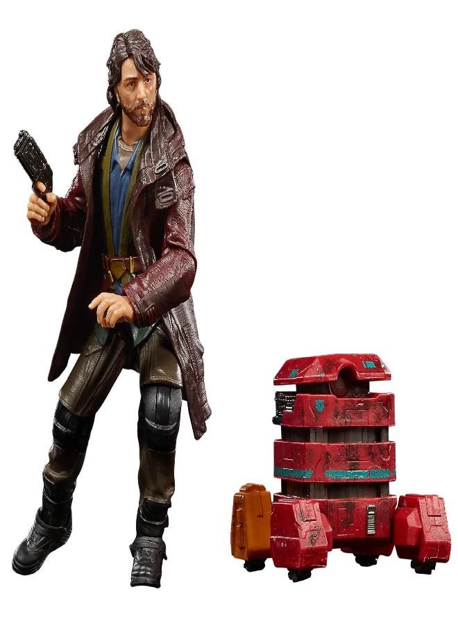 STAR WARS - Star Wars The Black Series Cassian Andor & B2EMO 6-Inch Scale Action Figure Set by Hasbro A Pulse Con Exclusive F5537 Multicolored Collectable Ages 4 and Up - Image 1