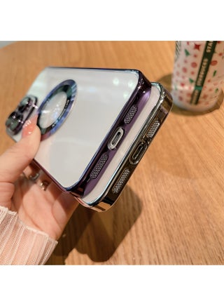 جراب متوافق مع iPhone 14 Pro Max مع واقي لعدسة الكاميرا غطاء خلفي شفاف ناعم فاخر لهاتف iPhone 14 Pro Max - view 4