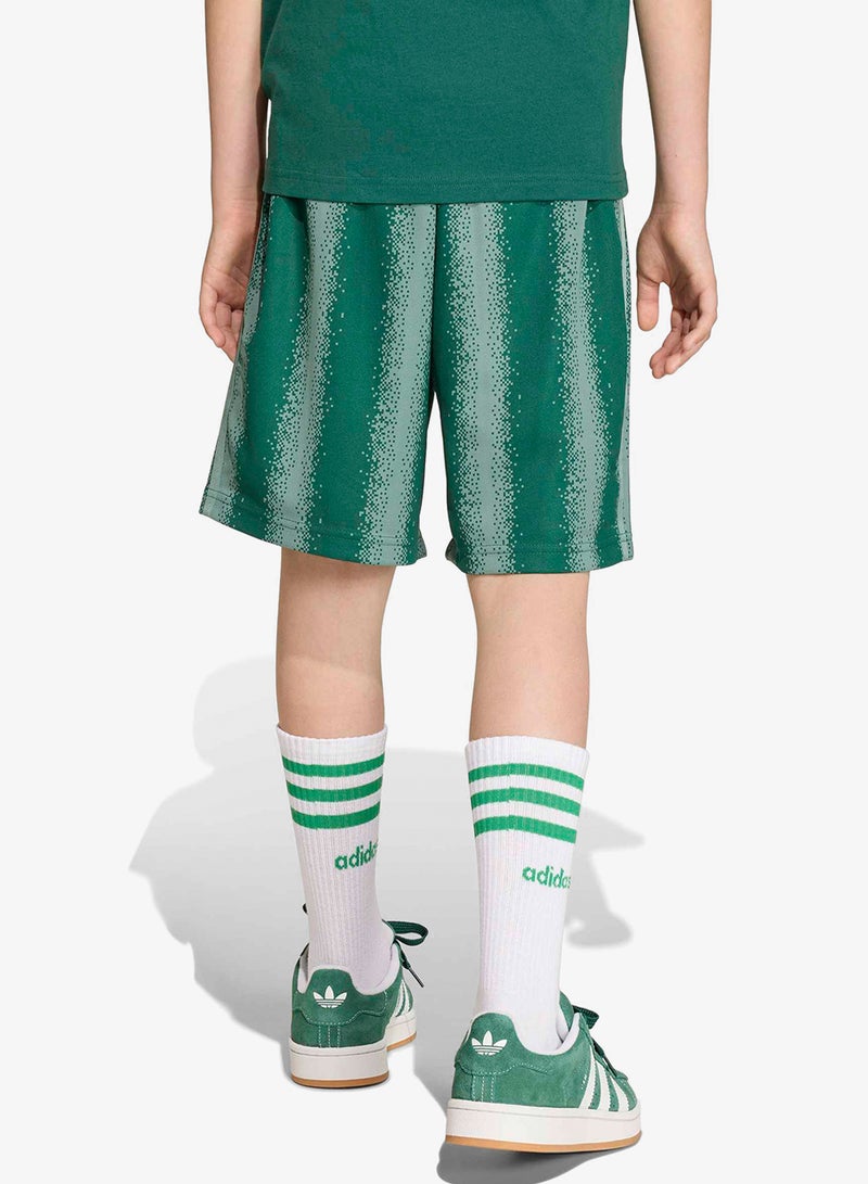 adidas Originals Youth Minecraft Oversized Shorts - Image 2