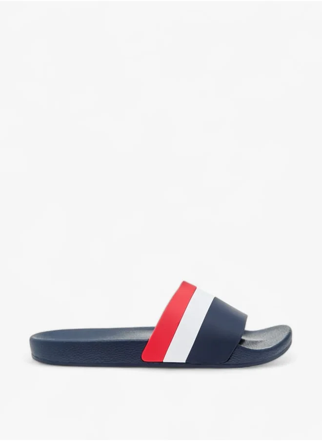 ال بي ال من شو اكسبرس Men Striped Slip-On Slides