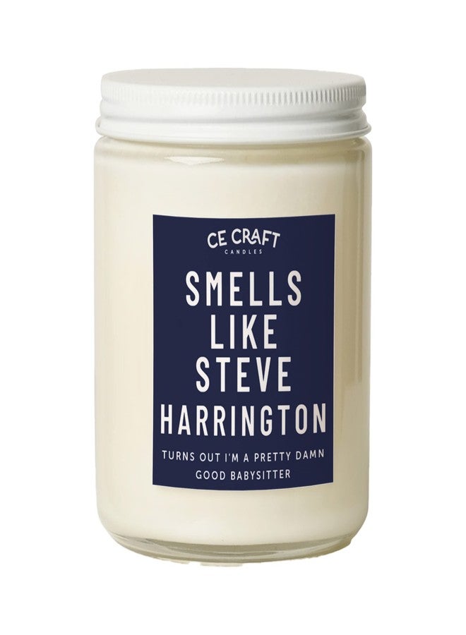 CE Craft - Smells Like Steve Harrington Scented Candle - Iced Vanilla Woods - Gift for Her, Girlfriend Gift, Prayer Candle, Celebrity Candle - Image 1