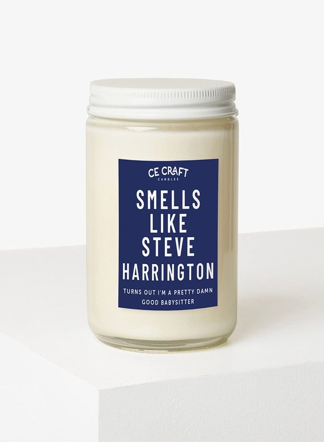 CE Craft - Smells Like Steve Harrington Scented Candle - Iced Vanilla Woods - Gift for Her, Girlfriend Gift, Prayer Candle, Celebrity Candle - Image 2