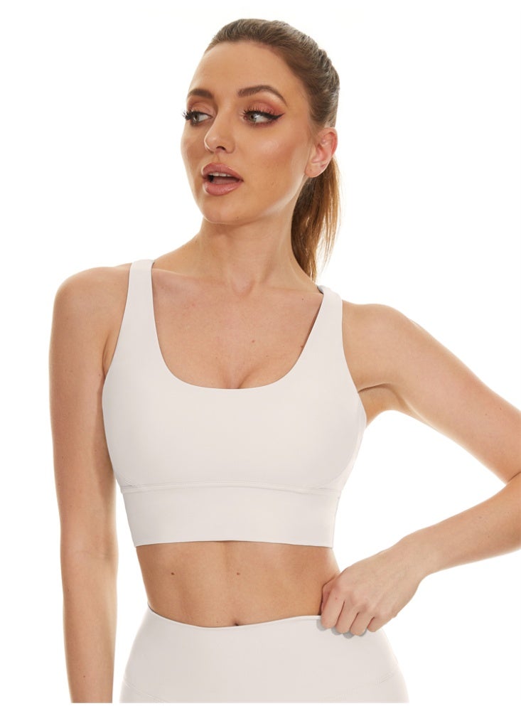 general Nylon Sports Bra Women Yoga Crop Tops Backless Cross Gym Fitness Underwear Push Up Sexy Workout Running Tops Female - Image 2