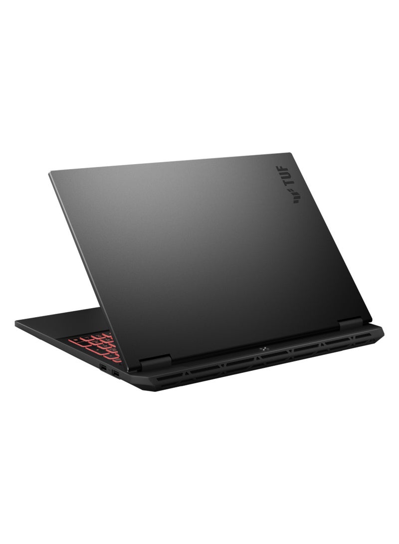 أسوس لابتوب ألعاب TUF بشاشة WUXGA مقاس 16 بوصة (1920 × 1200)، معالج Ryzen 9-8940HX، ذاكرة وصول عشوائي DDR5 سعة 32 جيجابايت، قرص صلب SSD سعة 1 تيرابايت، نظام التشغيل Windows 11 Home، بطاقة رسومات NVIDIA GeForce RTX 5060 سعة 8 جيجابايت. الإنجليزية/العربية - Image 4