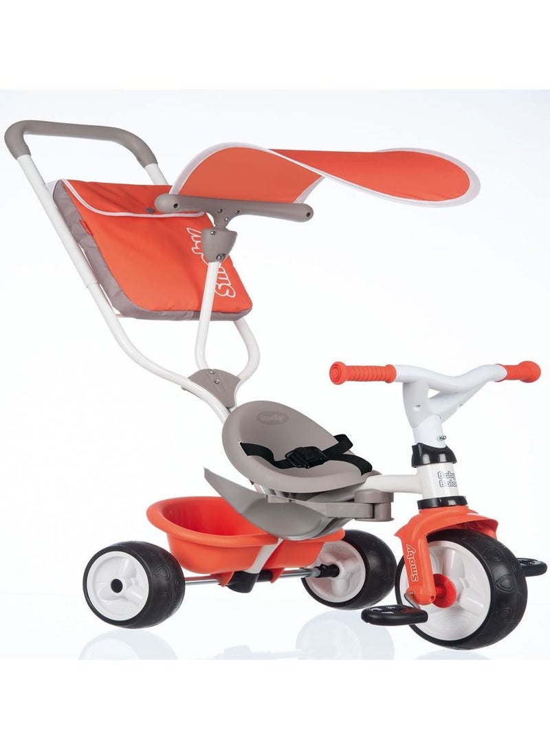 سموبي Smoby Baby Balade دراجة ثلاثية العجلات باللون الأحمر - Image 2