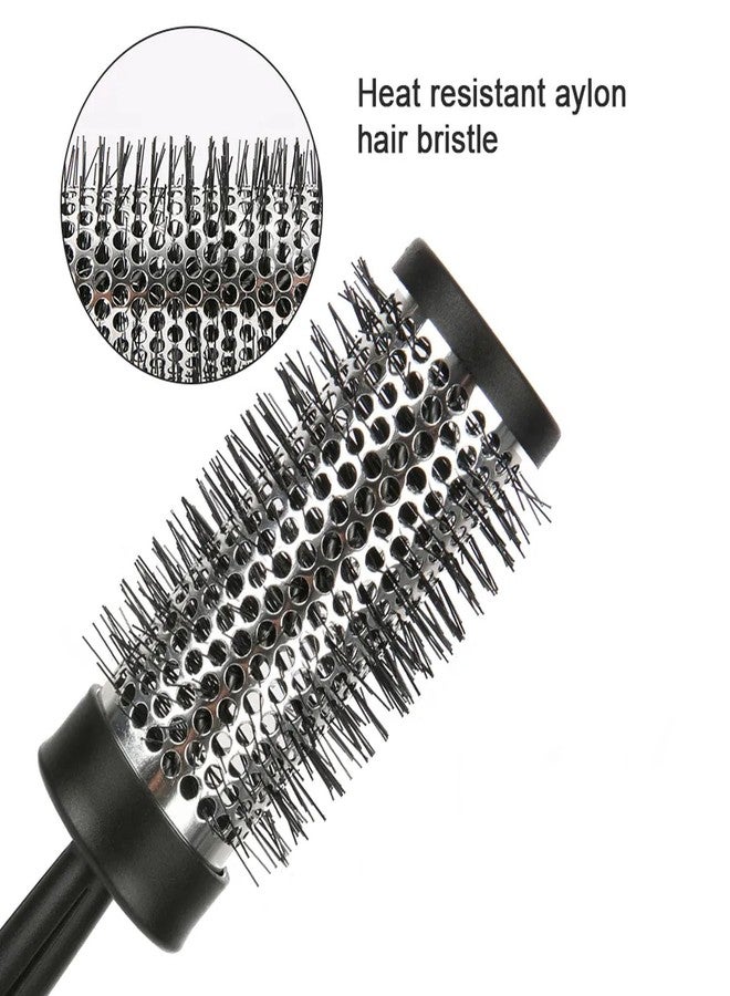BlackLaoban Large Hot Curl Hair Brush For Blow Drying, Styling, Curling, Straighten High-resistance Ceramic Brush For All Type Hairs Women & Men HBM5 (Green) - Image 5