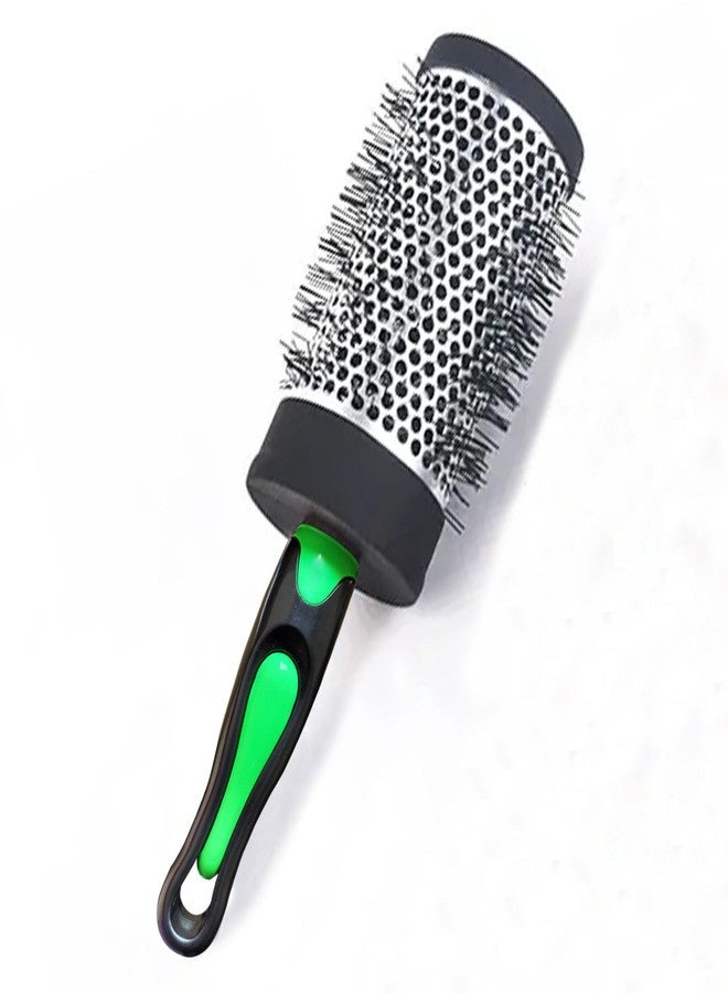 BlackLaoban Large Hot Curl Hair Brush For Blow Drying, Styling, Curling, Straighten High-resistance Ceramic Brush For All Type Hairs Women & Men HBM5 (Green) - Image 1