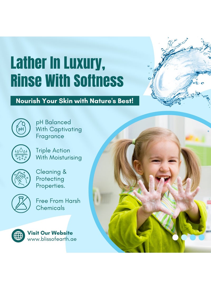 BLISS OF EARTH Bliss of Earth Antibacterial Hand Wash Refill Refreshing Ocean Splash Hand Soap 5 Liter Non Drying Moisturizing Formula Aromatic Fragrance Perfect Hand Soap For Hotel Office Home and Public Spaces  - Image 4
