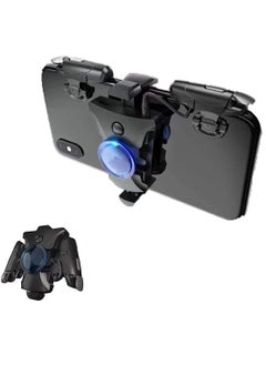 PUBG Trigger PUBG Mobile Controller Shooting Triggers Auto High Frequency Click with Joystick Gamepad for Mobile Phone Game Controller Up of Duty Compatible for Android iOS