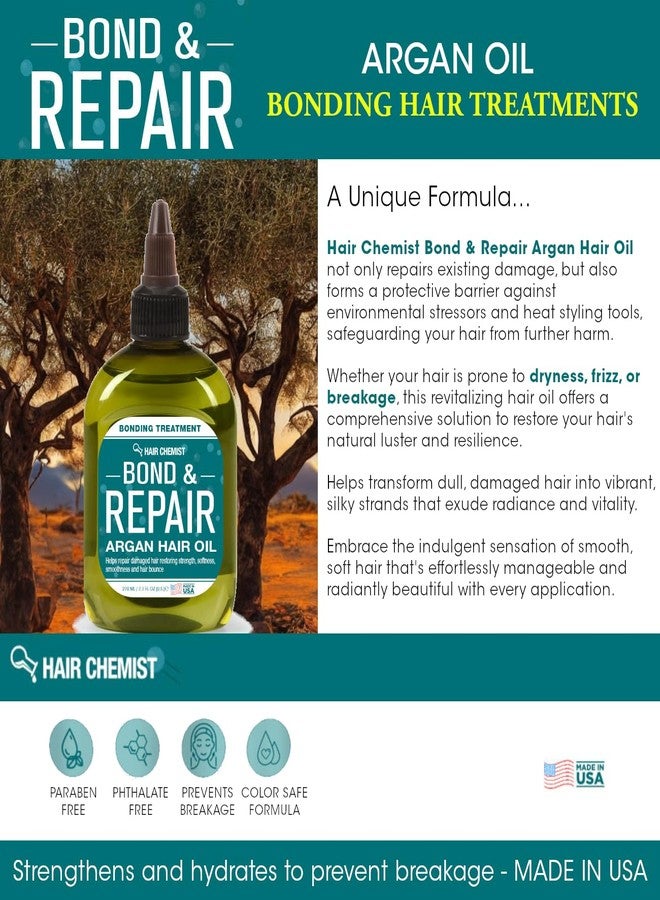 Hair Chemist Bond & Repair Argan Oil - Bonding Treatment for Damaged Hair, 7.1 Ounces - Image 5