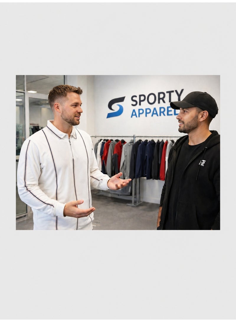 Sporty Essential Everyday Shirt – Premium PC 52/48 Fabric – Soft, Durable Polyester-Cotton Blend with 4-Thread Stitching for Lasting Comfort & Versatility - Image 5