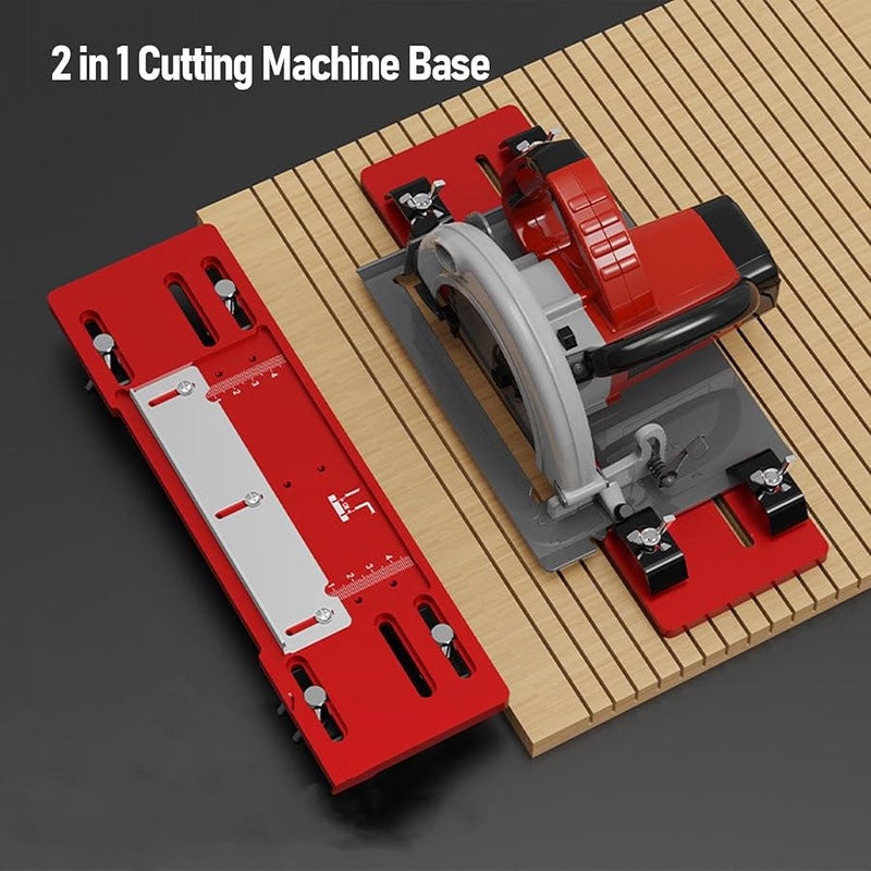 لوح توجيهي على شكل حرف L بسمك 8 مم لمنشار دائري لقطع دقيق - Image 3