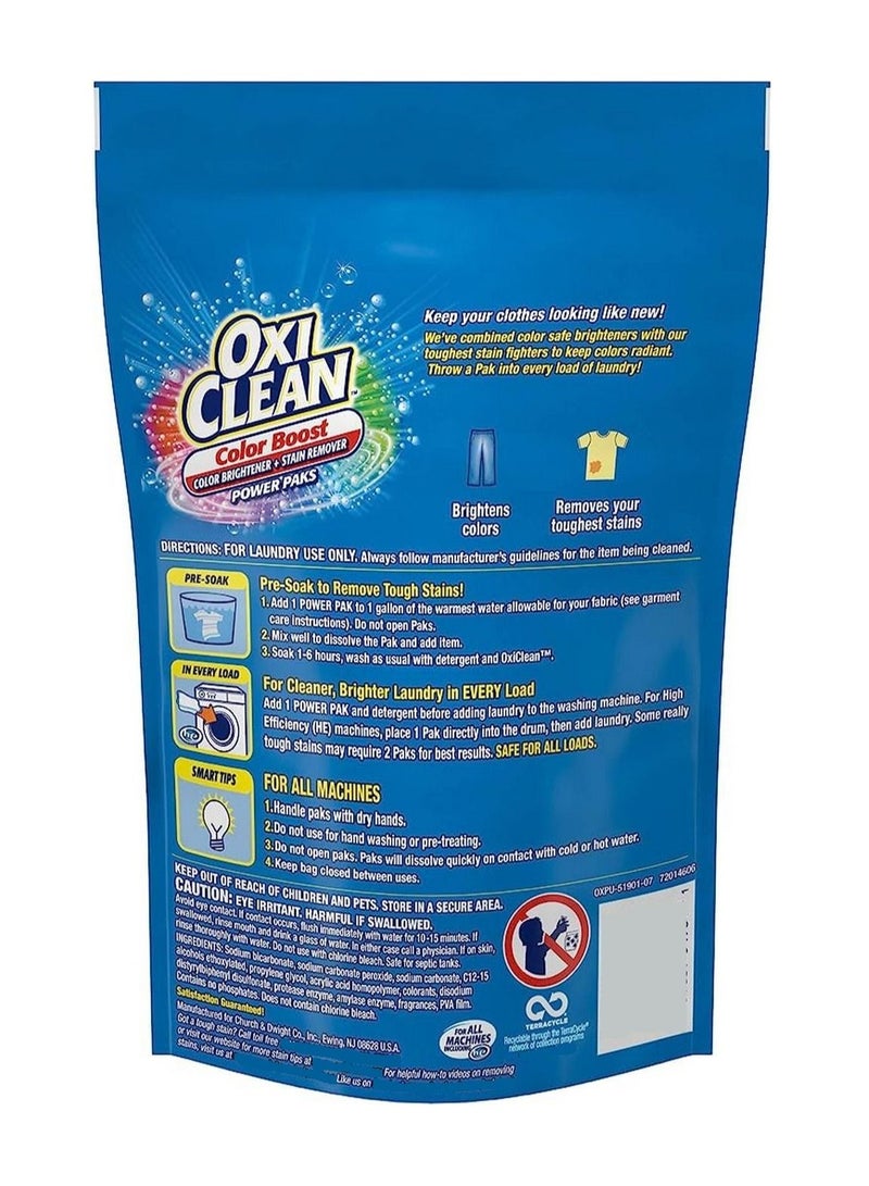 Oxiclean Color Boost Color Brightener Plus Stain Remover 450 Grams - Image 2