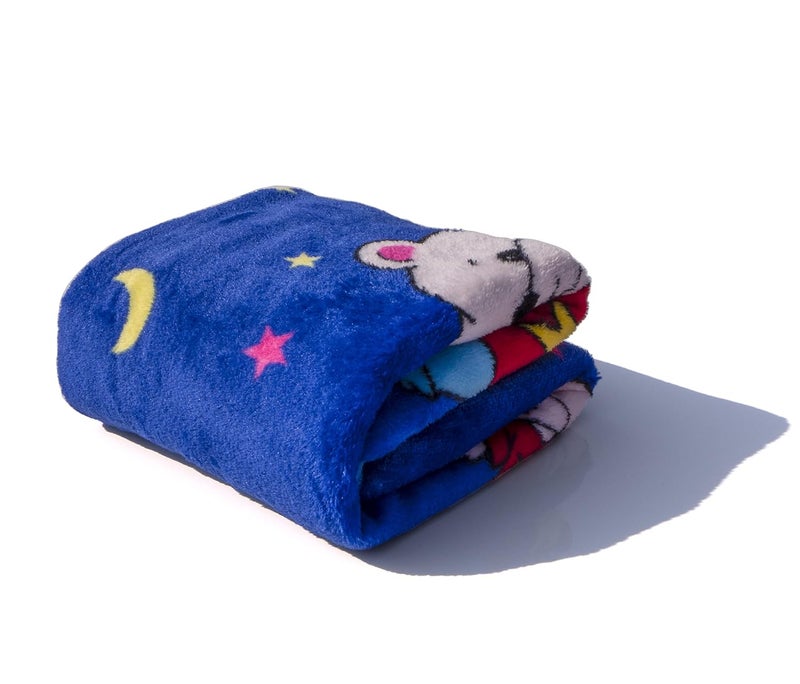 Uber World Uber World Baby Newborn (0-9 Months) AC Blanket with Hood Flannel Fleece Pack of 1 - Image 1