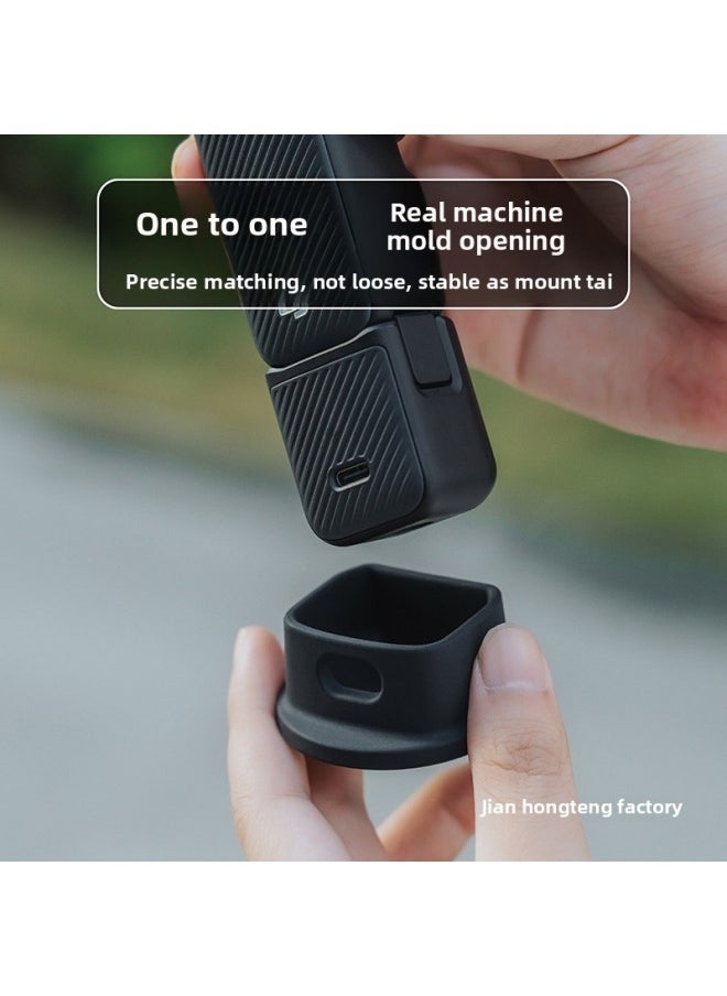 For DJI Pocket 3 Yuntai Osmo Pocket 3 Eyes Accessories Desktop Foot Tempered Film Accessories-Color:Pocket3 Black Storage Bag - Image 2