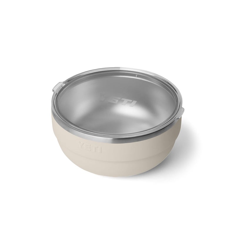 YETI Rambler Bowl Vacuum Insulated Stackable and Nestable Stainless Steel Bowl with Lid 45 Quart Cape Taupe - Image 2