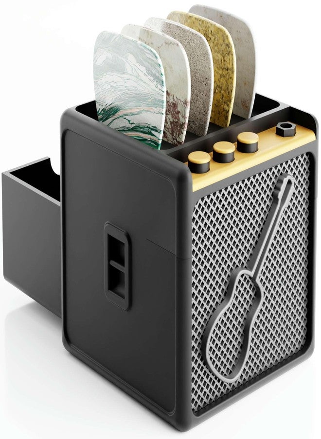 HOTCAN Guitar Pick Display Holder - Stylish Organizer for Music Enthusiasts and Musicians (Black) - Image 1