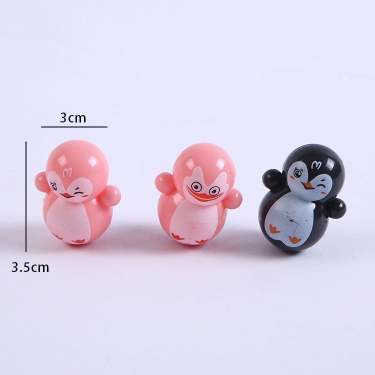 Cartoon Mini Penguin Bobblehead Toy - Image 4