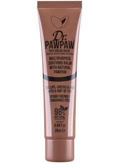 Dr.PAWPAW Dr. Pawpaw Rich Mocha Balm, Multipurpose Soothing Balm With Natural Pawpaw, For Lips, Cheeks And Skin, 25Ml  - Image 1