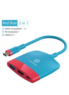 Hagibis Switch Dock TV Dock for Nintendo Switch Portable Docking Station USB C to 4K HDMI-compatible USB 3.0 Hub for Macbook Pro  - Image 1
