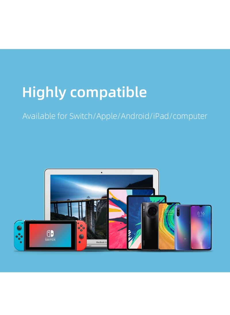 Hagibis - Switch Dock TV Dock for Nintendo Switch Portable Docking Station USB C to 4K HDMI-compatible USB 3.0 Hub for Macbook Pro - Image 1