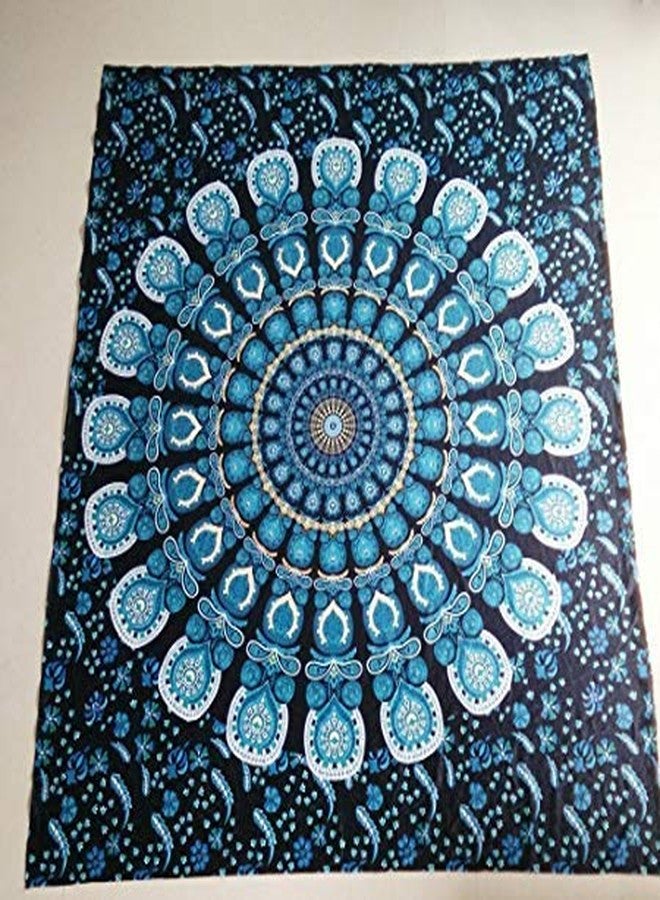 Textile art Cotton Magical Thinking Bedspread Wall Hanging (54 x 84 inches, Multicolour) - Image 3