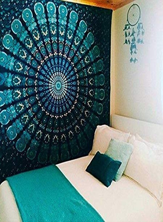 Textile art Cotton Magical Thinking Bedspread Wall Hanging (54 x 84 inches, Multicolour) - Image 1