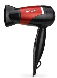 iSONIC Sensible Care Hair Dryer IH 951  2 Years Warranty Black/Red  - Image 2