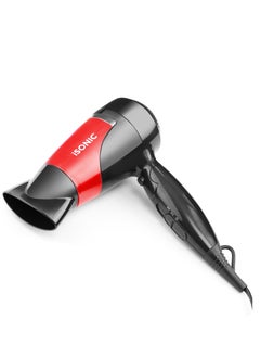iSONIC Sensible Care Hair Dryer IH 951  2 Years Warranty Black/Red  - Image 4