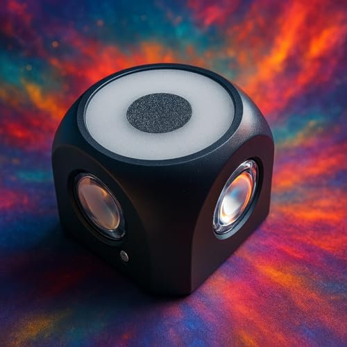 SEER 6-Watt 4 Way Up Down (4 Multi-Directional Glow + Front Warm White Glow) Wall Light with Aluminium IP65 Waterproof Body, Warm White, Pack of 1 - Image 2