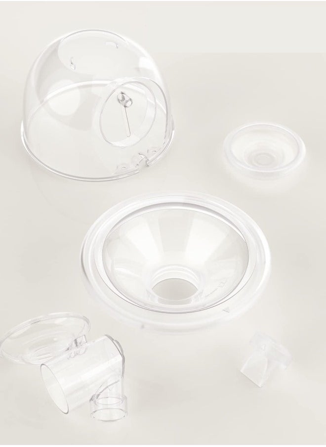 Momcozy Full Set Collector Cup Only Compatible with Momcozy S9 Pro/S12 Pro NOT for S9/S12. Original S9 Pro/S12 Pro Breast Pump Replacement Accessories 180ML  - Image 2