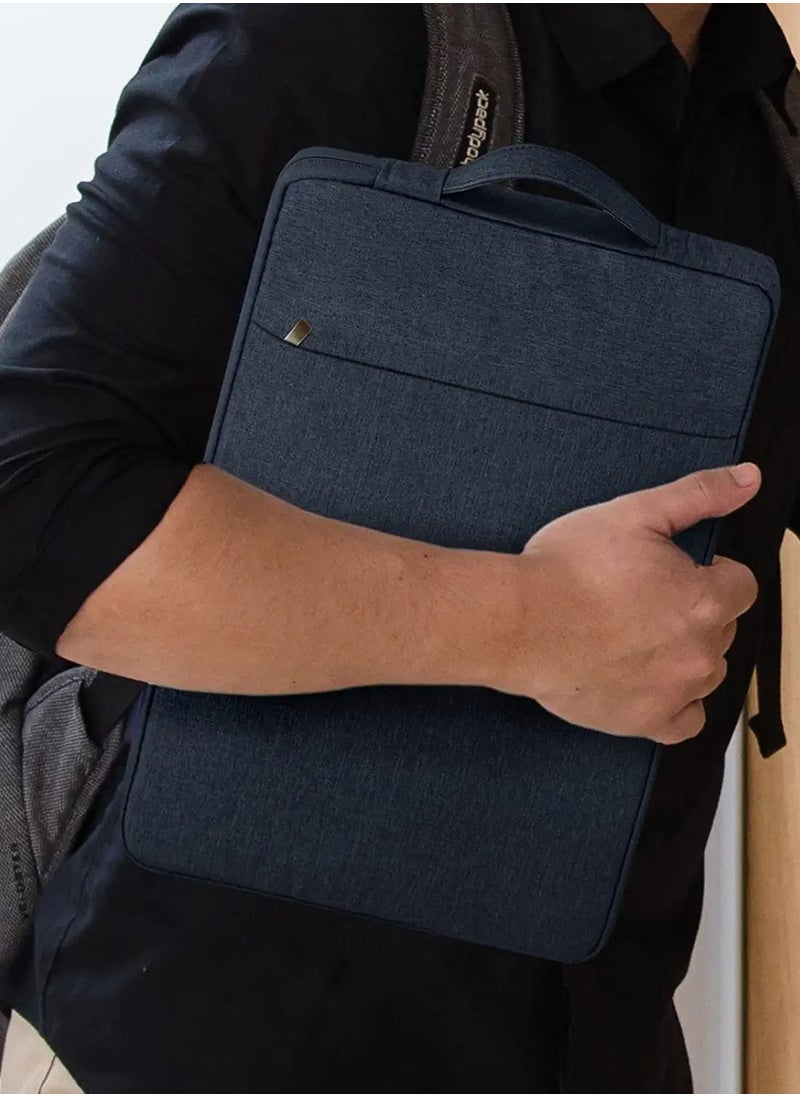Generic - 15.4 inch Laptop Sleeve Case Computer Bag with Handle For MacBook Pro 15 / Surface Laptop 3 2 / Samsung Notebook 9 Pro, Dell Inspiron 14, Lenovo ThinkPad A485 T480 T490, Acer Chromebook 14 - Image 1