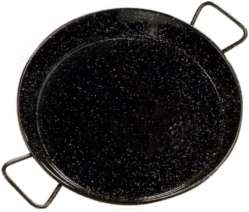 11-Inch Enameled Steel Paella Pan, 28 cm