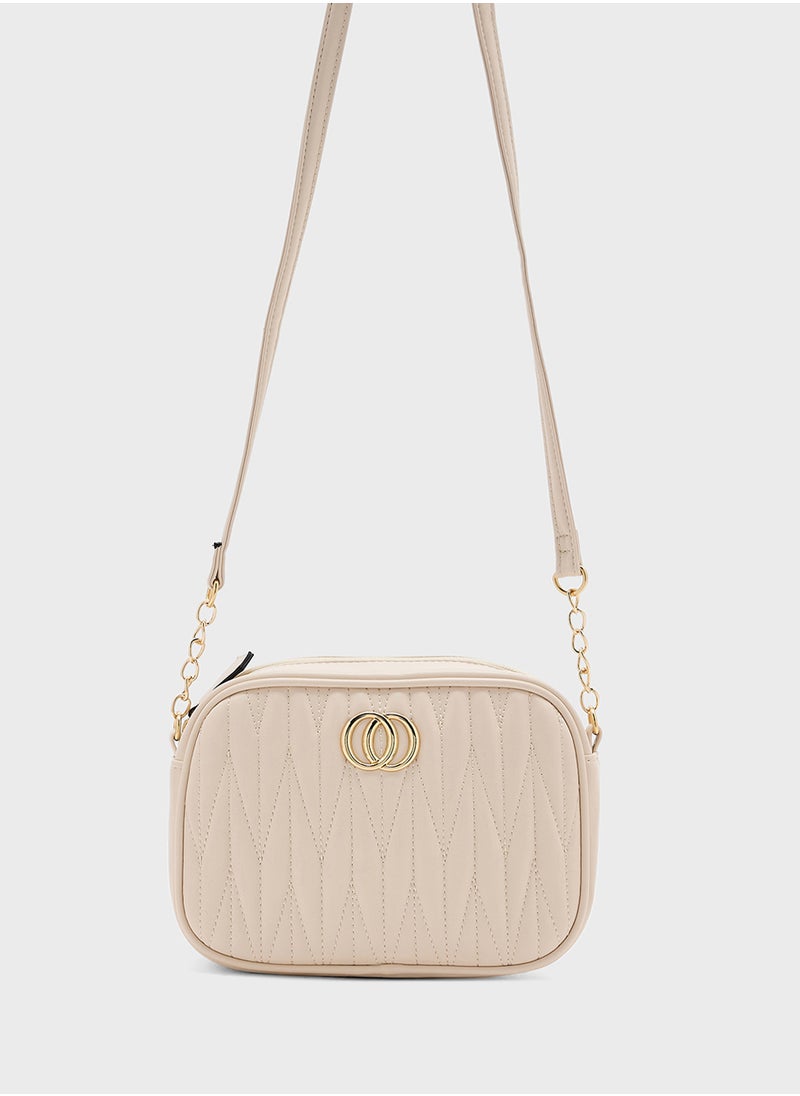 ELLA - Quilted Crossbody Bag - Image 1