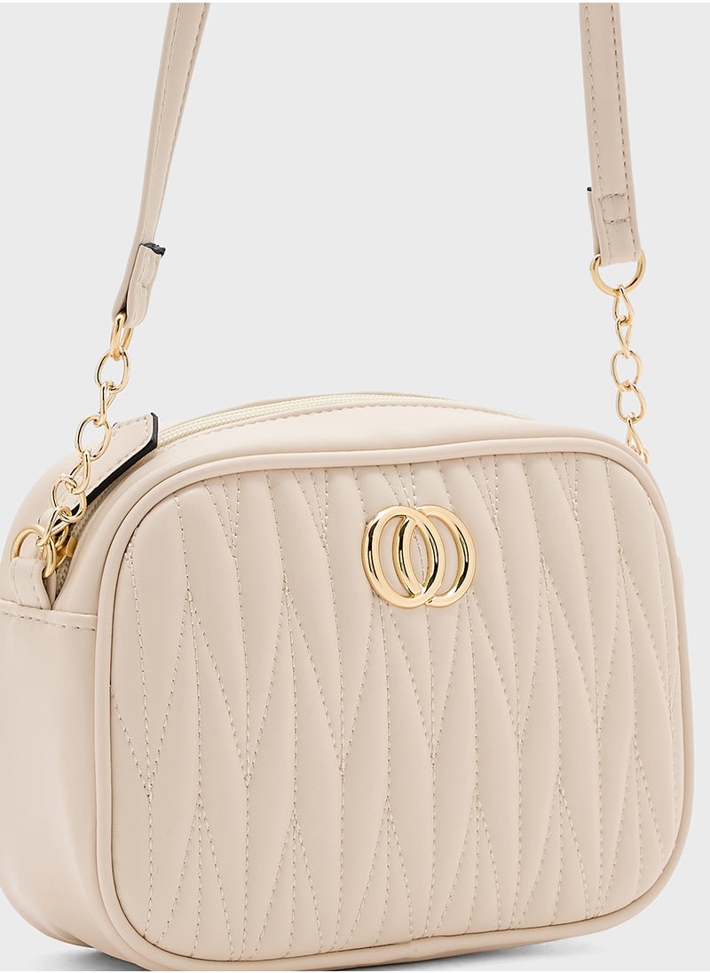 ELLA - Quilted Crossbody Bag - Image 1