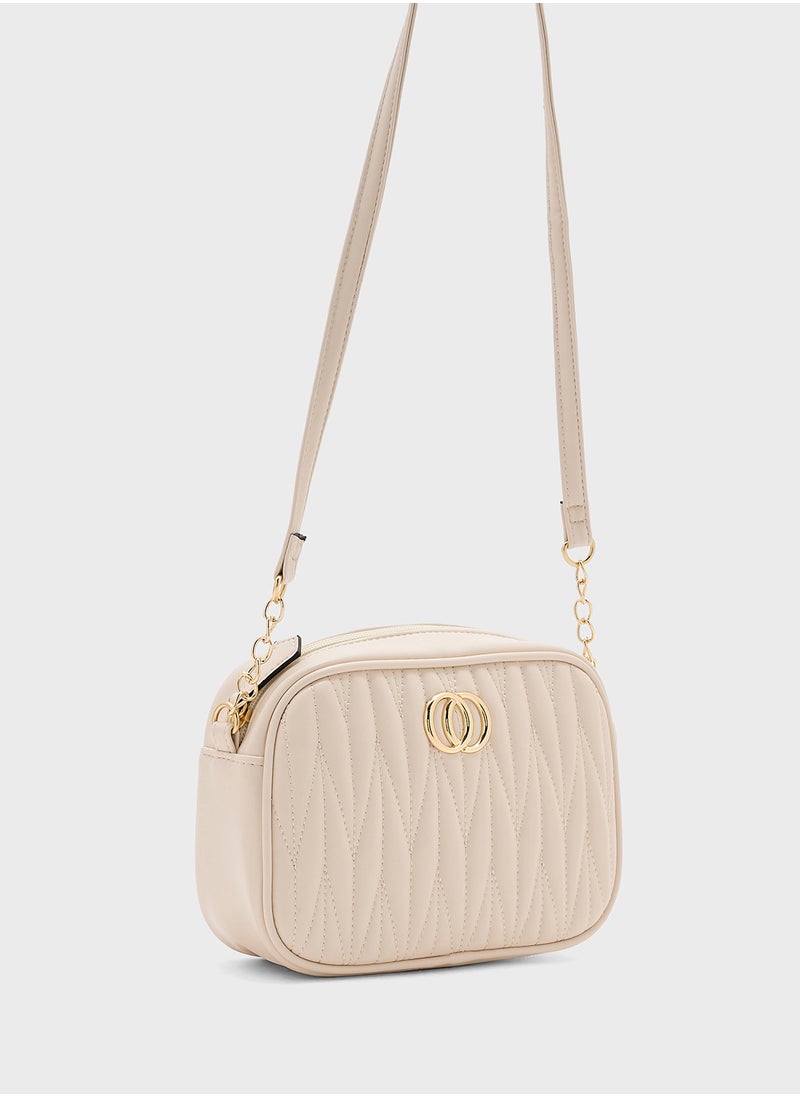 ELLA - Quilted Crossbody Bag - Image 1