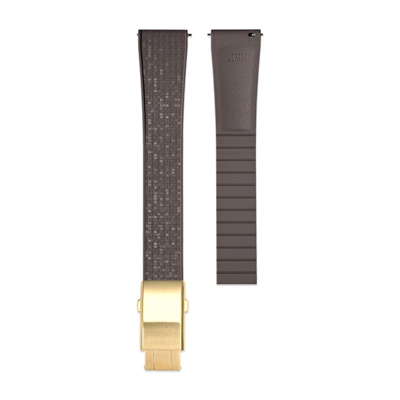 Bluejw Quick Release FKM Rubber Watch Strap 18mm 20mm 21mm 22mm - Premium Waterproof Replacement Band for Tissot & Omega Watches - Image 1
