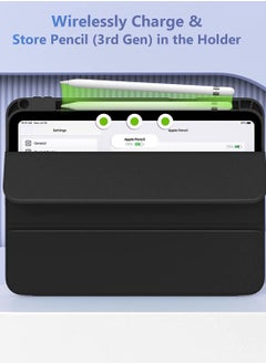 يويو تيك جراب iPad من الجيل العاشر 10.9 بوصة 2022 غطاء قلاب مع إغلاق مغناطيسي تلقائي للاستيقاظ / النوم به فتحة حامل قلم رصاص  - Image 5