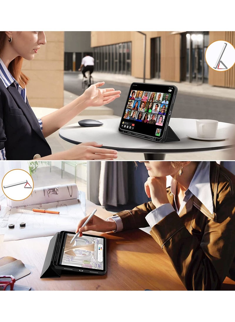 YoYoTech - iPad 10th Generation 10.9 inch 2022 Case Flip Cover with Magnetic Closure Auto Wake/Sleep funtion having Pencil holder Slot - Image 1