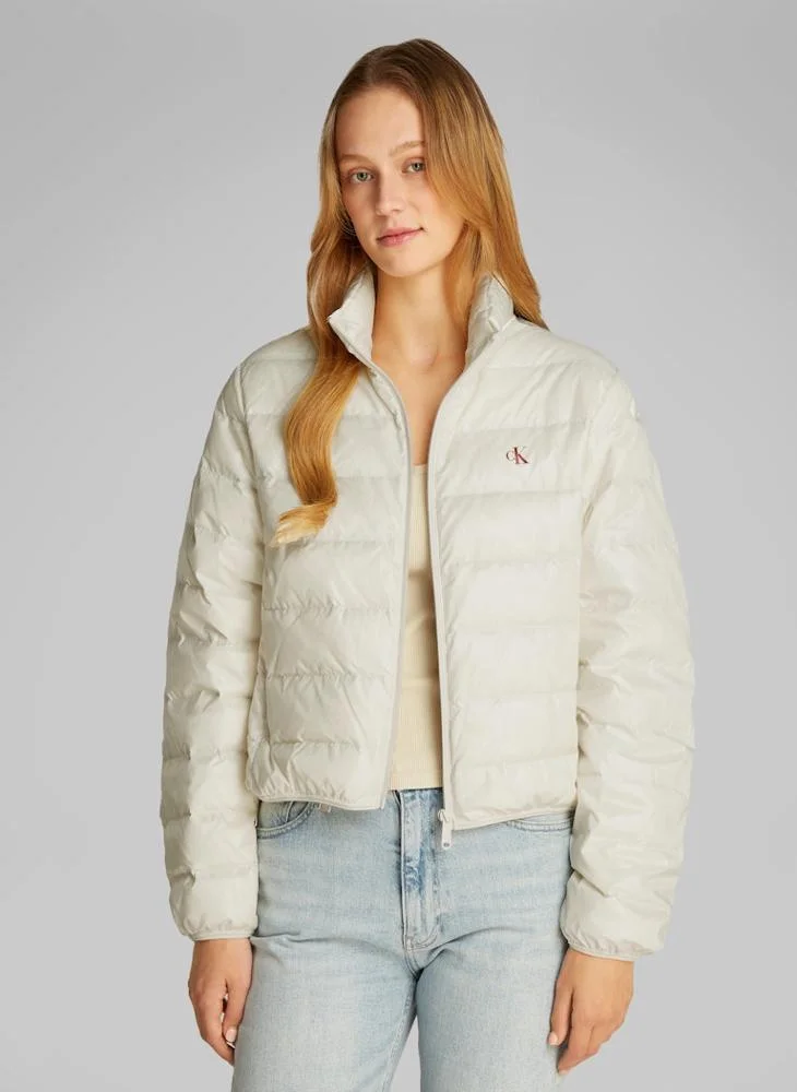 Calvin Klein Jeans Logo Puffer Jacket