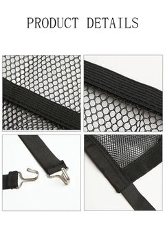 DUNISO Car Seat Organizers and Storage,Car Net Pocket Handbag Holder Between Seat,Universal Driver Storage Netting Pouch Large Purse Holder for Handbag Phone Bottle key Pet Kid Barrier for Console Front Seat  - Image 5