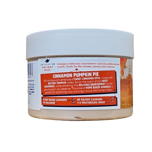 Dove Cinnamon Pumpkin Pie Body Scrub for Deep Nourishment Holiday Treats Limited Edition, 10.5 oz - Image 2