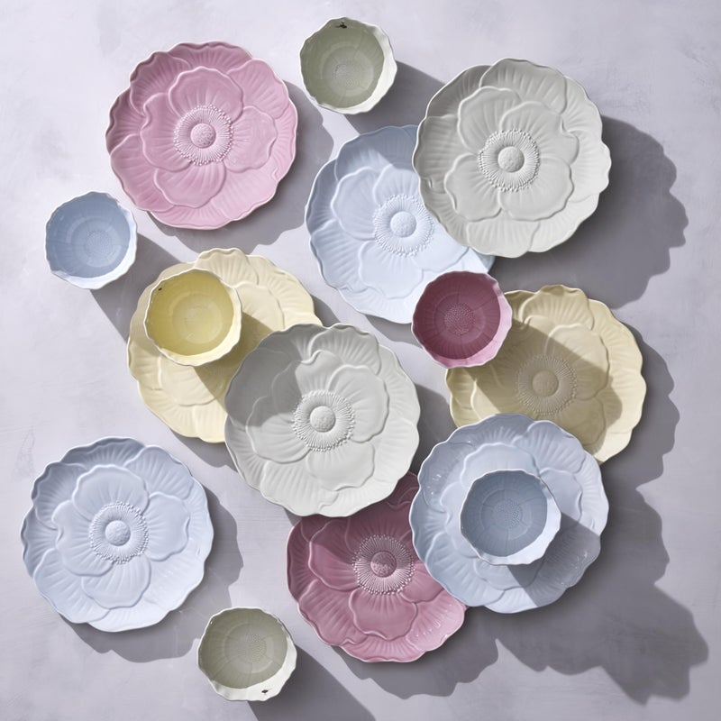 Lenox 897767 Butterfly Meadow Floral Dessert Bowls, Blue, Set of 4 - Image 5